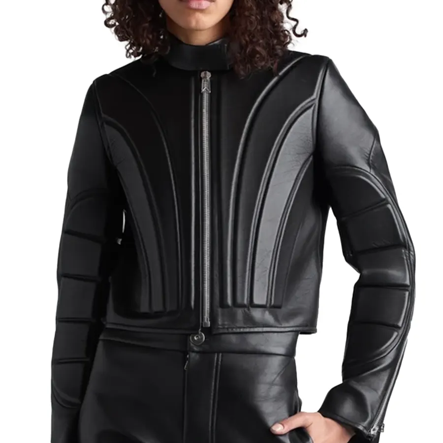 Embossed Black Leather Jacket embossed-black-leather-jacket