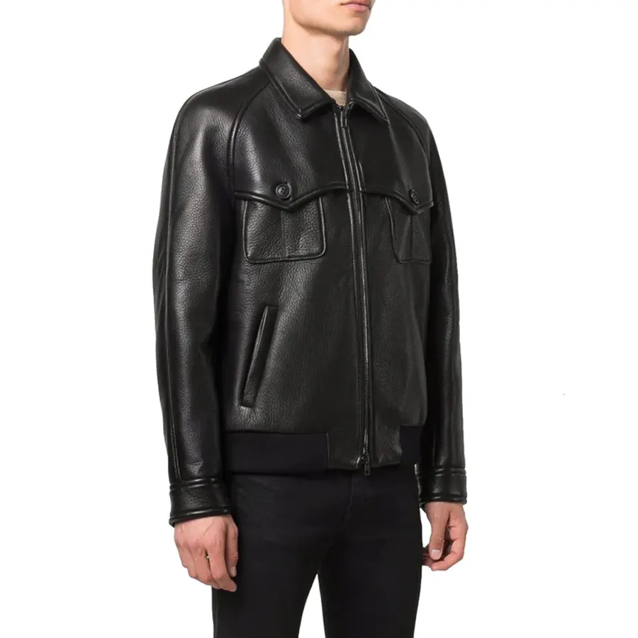 Men Front Double Pocket Jacket men-front-double-pocket-jacket