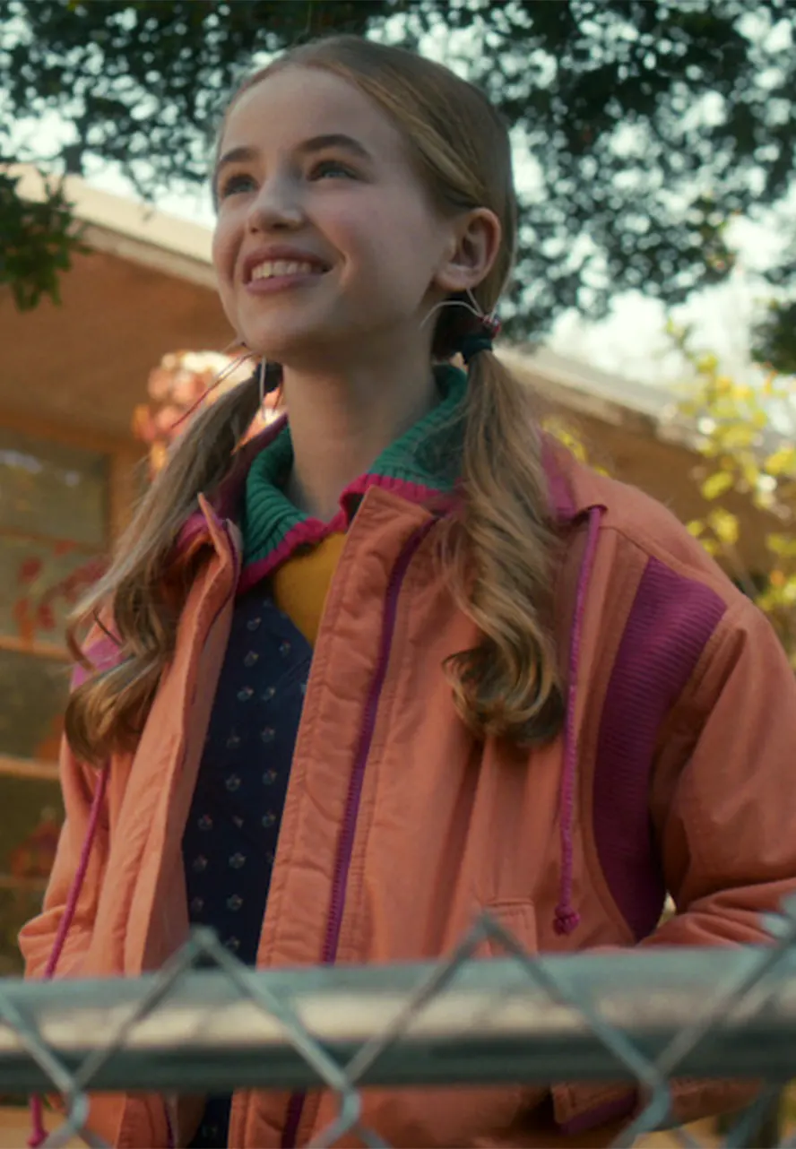 Stranger Things S05 Holly Wheeler Orange Jacket holly wheeler orange jacket