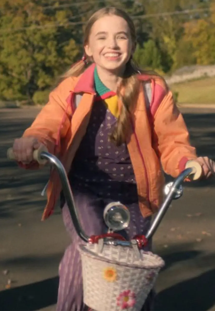 Stranger Things S05 Holly Wheeler Orange Jacket holly wheeler orange puffer jacket