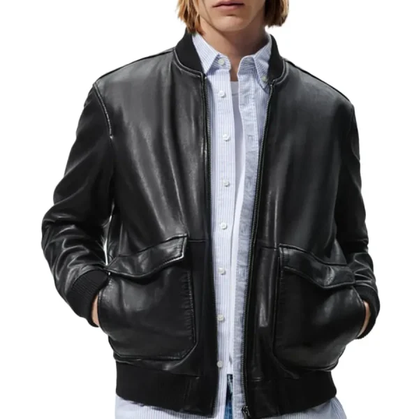 hybird-black-bomber-jacket