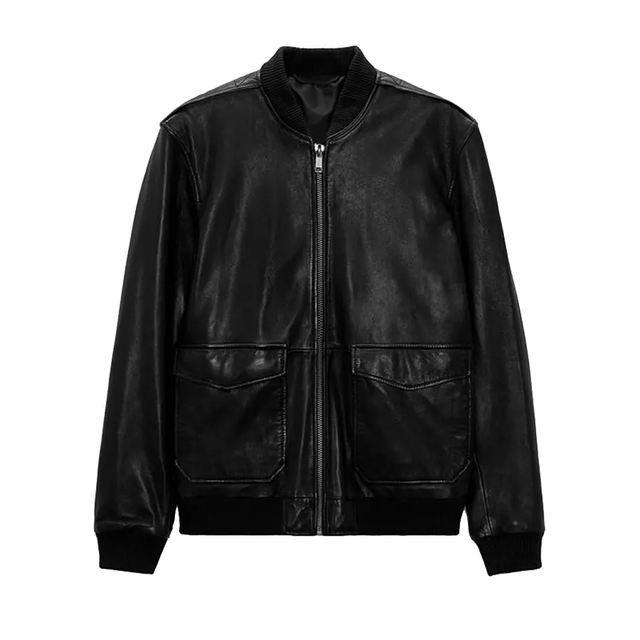 Hybrid Black Bomber Jacket hybird-black-bomber-jacket