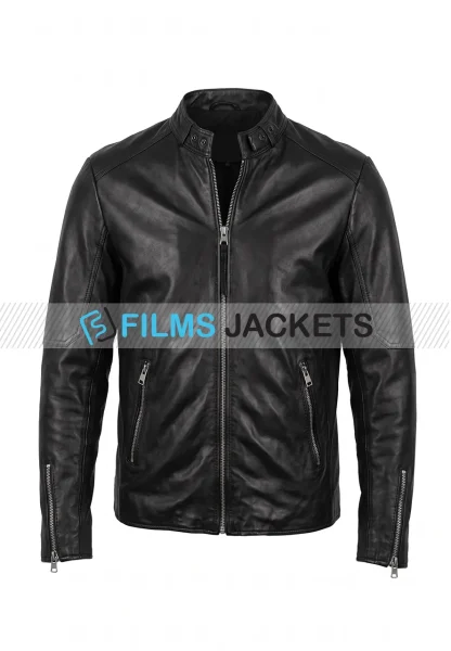 men black cafe racer jacket