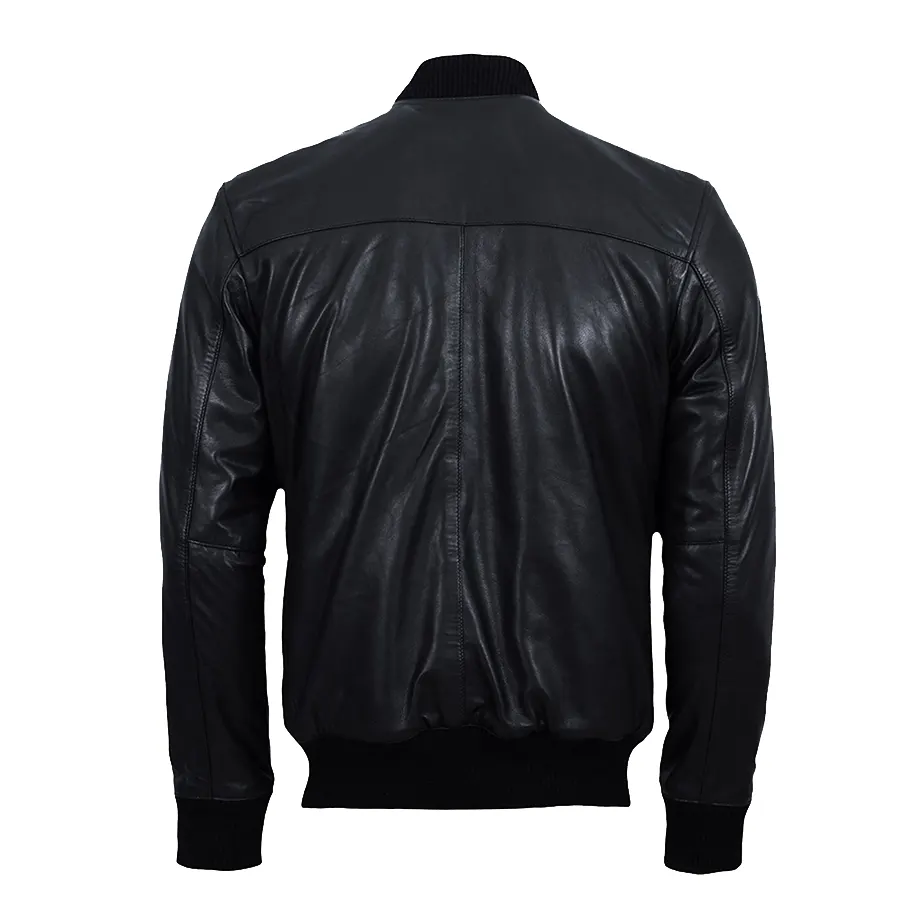 Men Black Bomber Jacket men-black-bomber-jacket