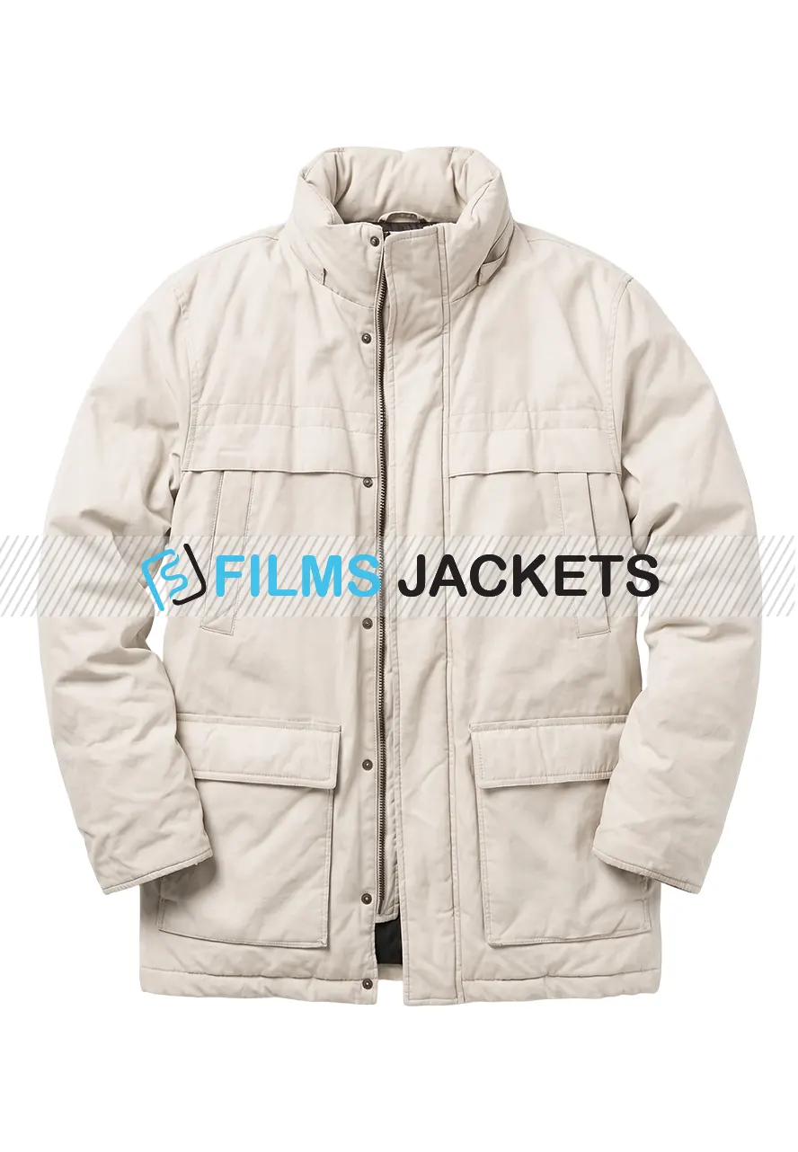Men Cotton Off White Field Jacket men cotton field jacket