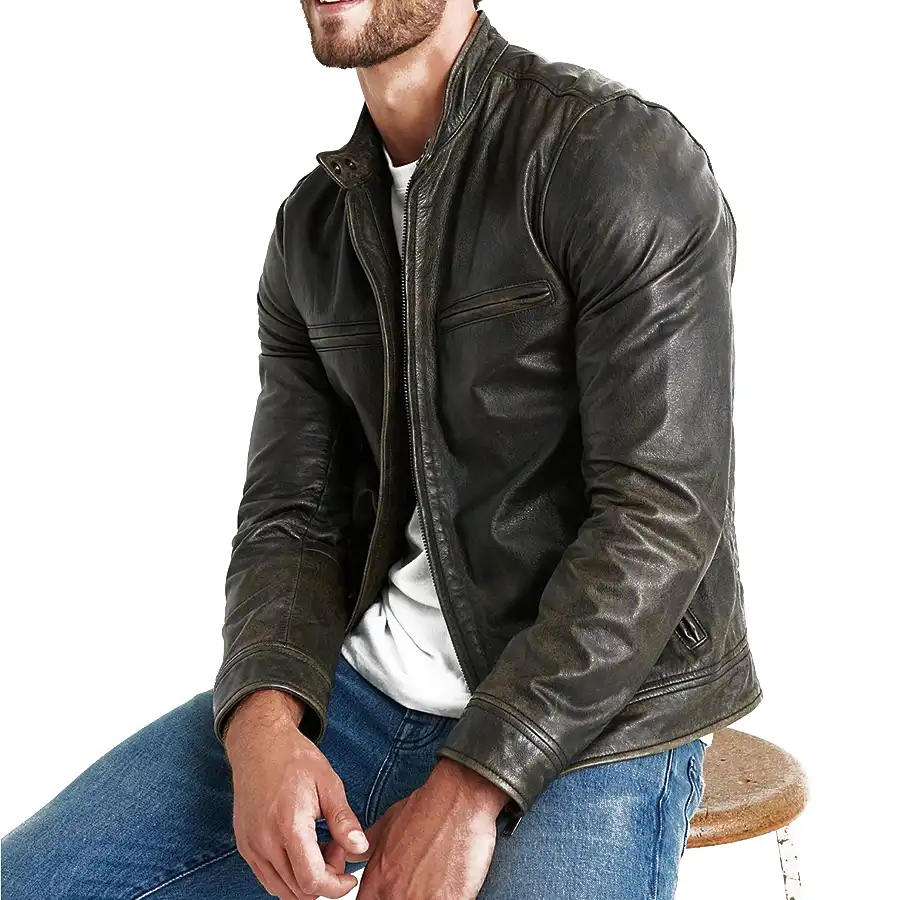 Faded Biker Leather Jacket faded-biker-leather-jacket