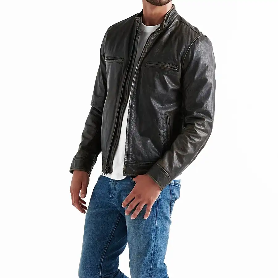 Faded Biker Leather Jacket faded-biker-leather-jacket
