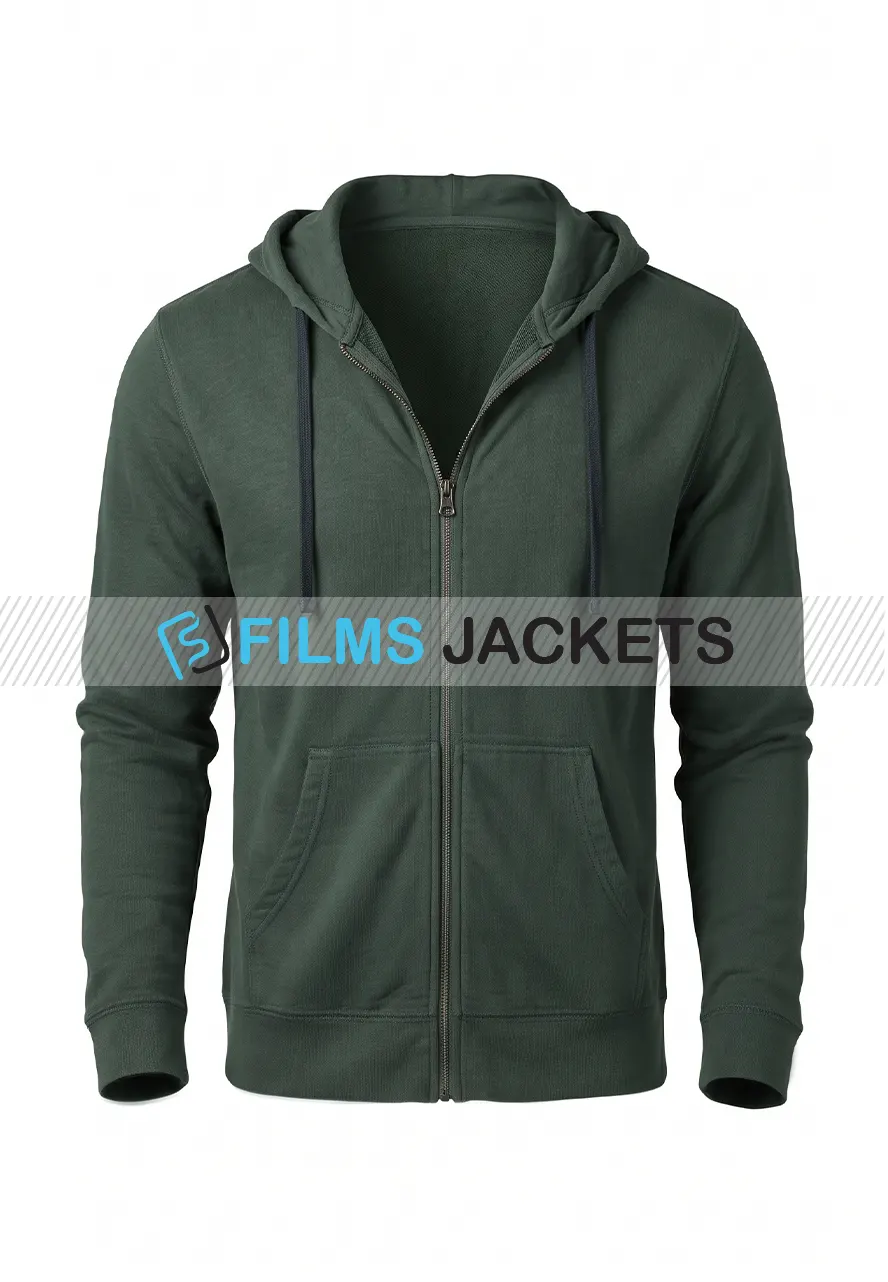Men Green Fleece Hoodie men green fleece hoodie