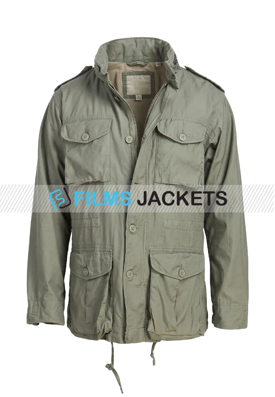 Men Green Military Utility Jacket men green military utility jacket