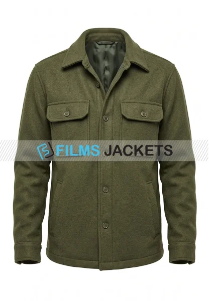 men green wool jacket