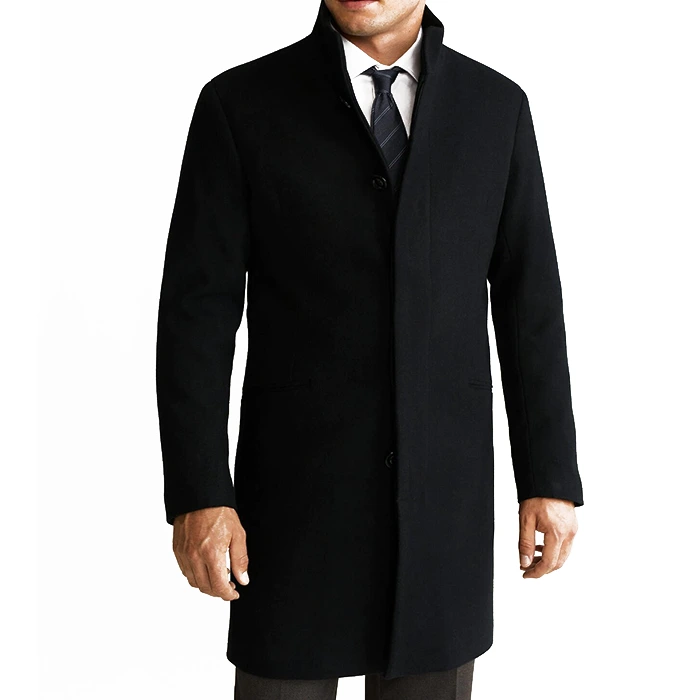 Infinity Black Wool Coat infinity-black-wool-coat