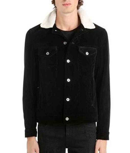 mens-black-shirt-style-velvet-jacket