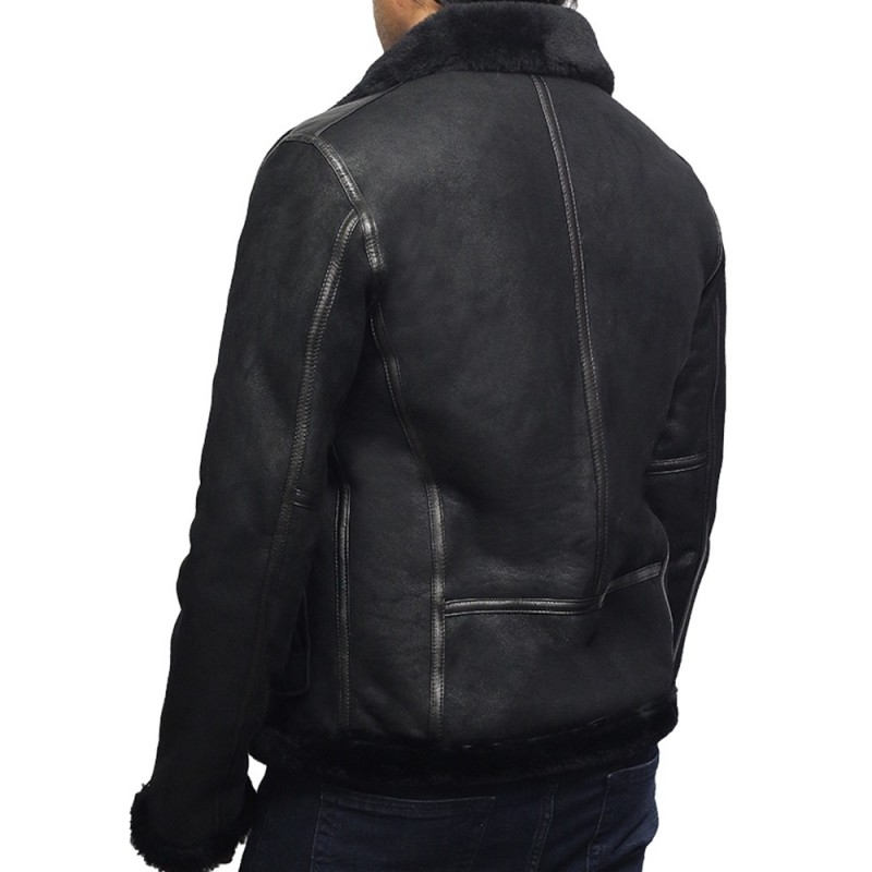 Darren Black Shearling Leather Jacket derren-black-shearling-leather-jacket