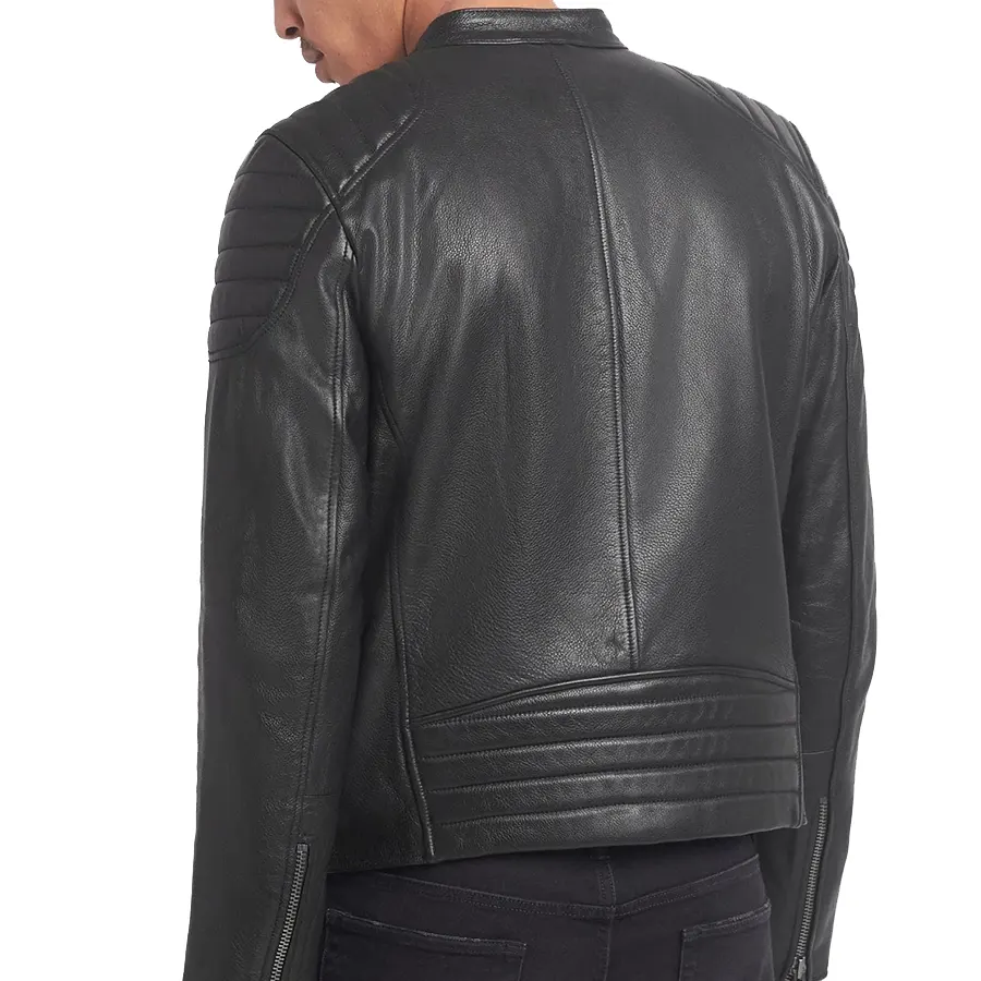 Quilted Shoulder Biker Jacket quilted-shoulder-biker-jacket