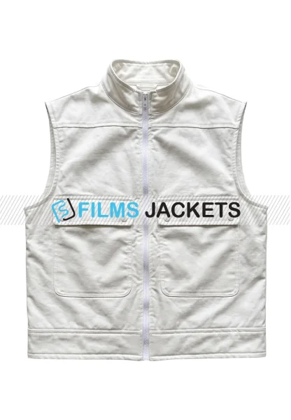 mens white cotton vest