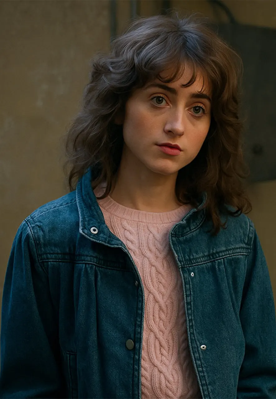 Stranger Things S05 Nancy Wheeler Denim Jacket nancy wheeler denim jacket
