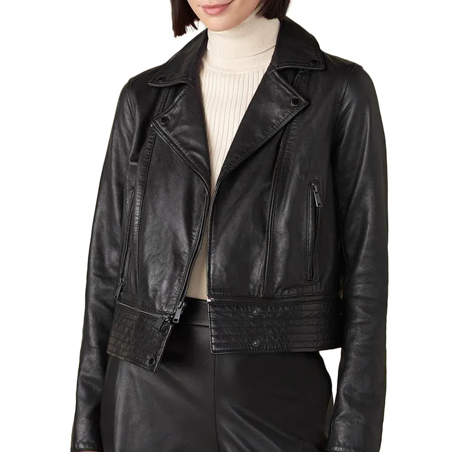 Black Zipper Leather Jacket black-zipper-leather-jacket