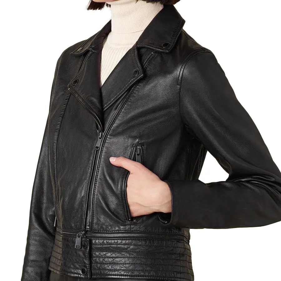 Black Zipper Leather Jacket black-zipper-leather-jacket