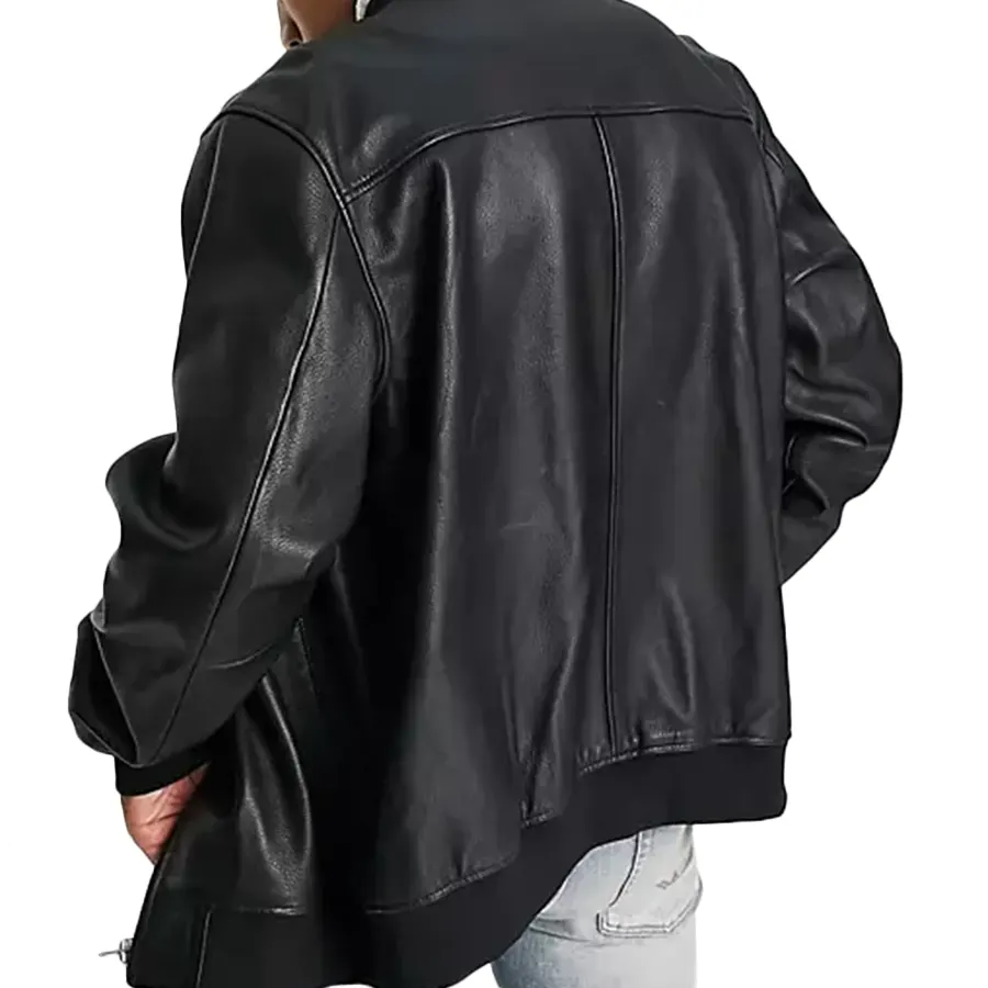 Black Oversized Leather Jacket black-oversized-leather-jacket