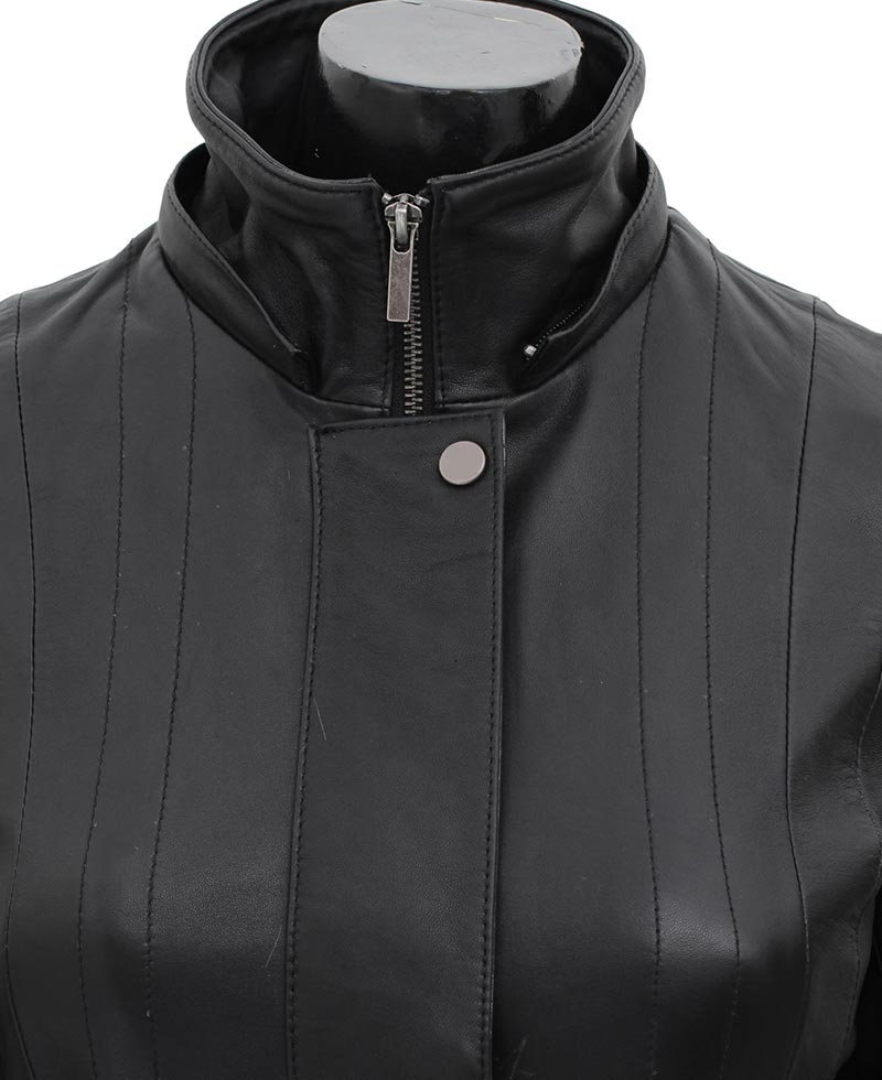 Women Black Fur Hooded Coat women-black-fur-hooded-coat