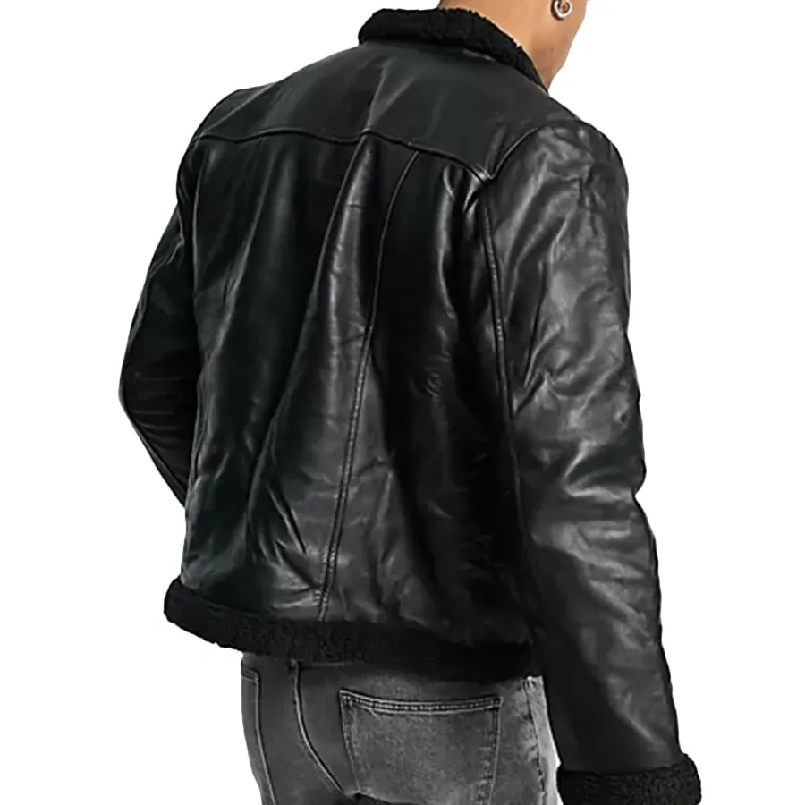Reversible Aviator Black Jacket reversible-aviator-black-jacket