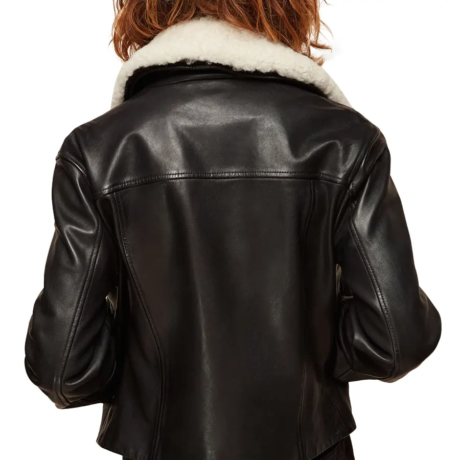 Signature Fur Collar Leather Jacket signature-fur-collar-leather-jacket