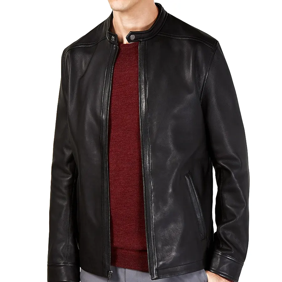 Mens Casual Simple Black Jacket men-casual-simple-black-jacket