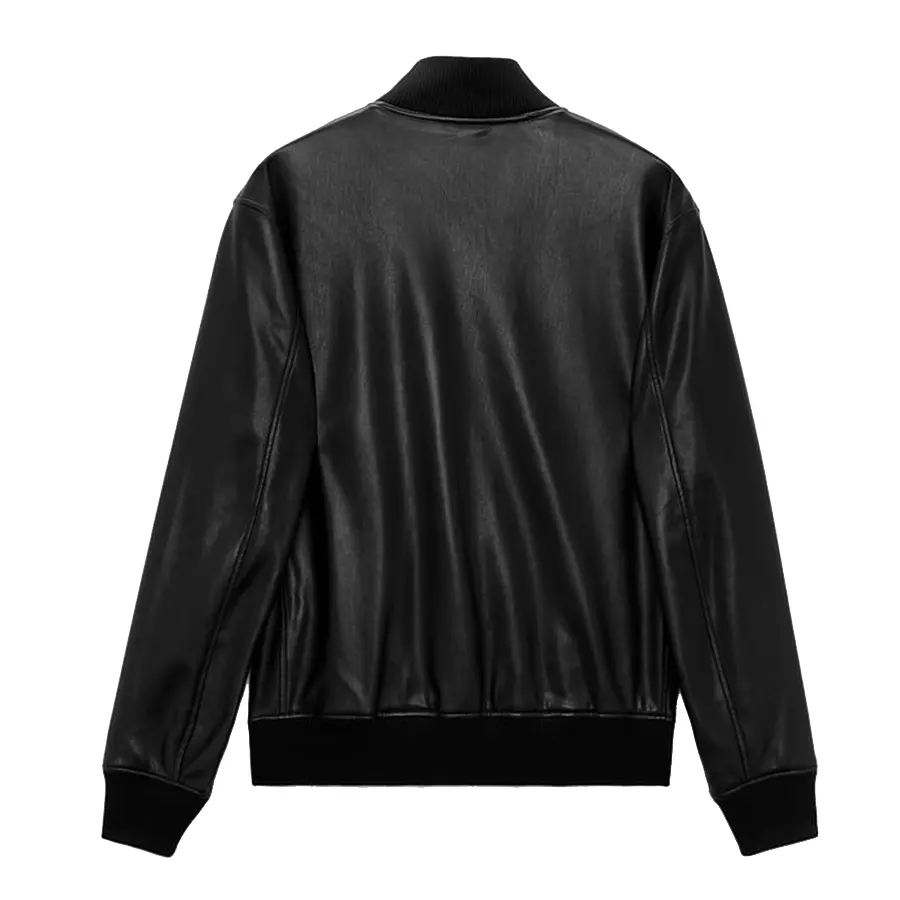 Men Spring Black Bomber Jacket men-spring-black-bomber-jacket