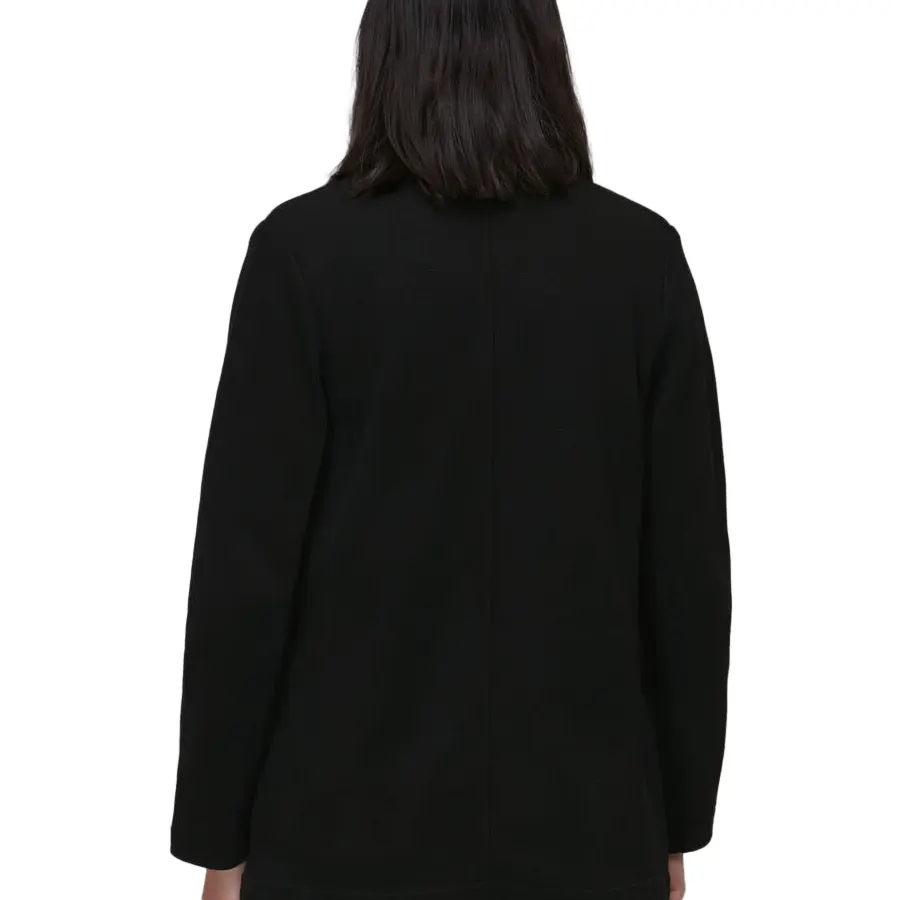 Women Single Breasted Black Blazer women-single-breasted-black-blazer