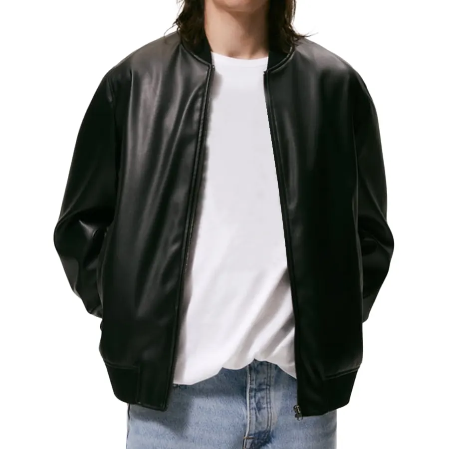 Classic Black Bomber Jacket classic-black-bomber-jacket
