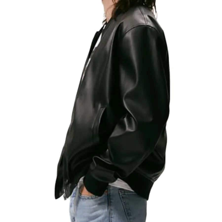 Classic Black Bomber Jacket classic-black-bomber-jacket
