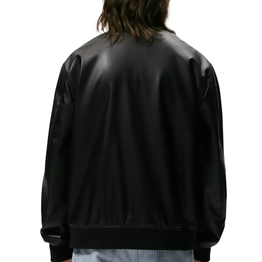 Classic Black Bomber Jacket classic-black-bomber-jacket