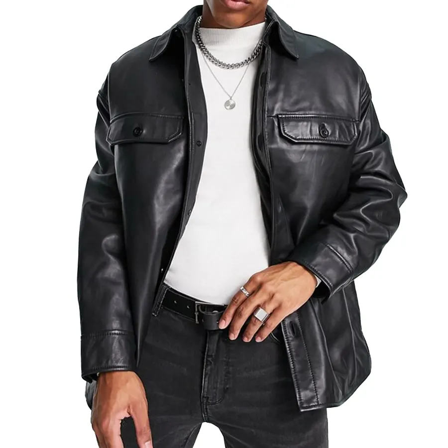 Spread Collar Black Jacket spread-collar-black-jacket
