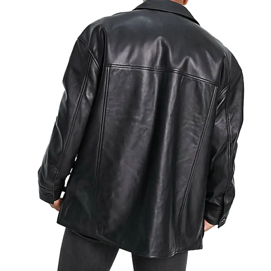 Spread Collar Black Jacket spread-collar-black-jacket