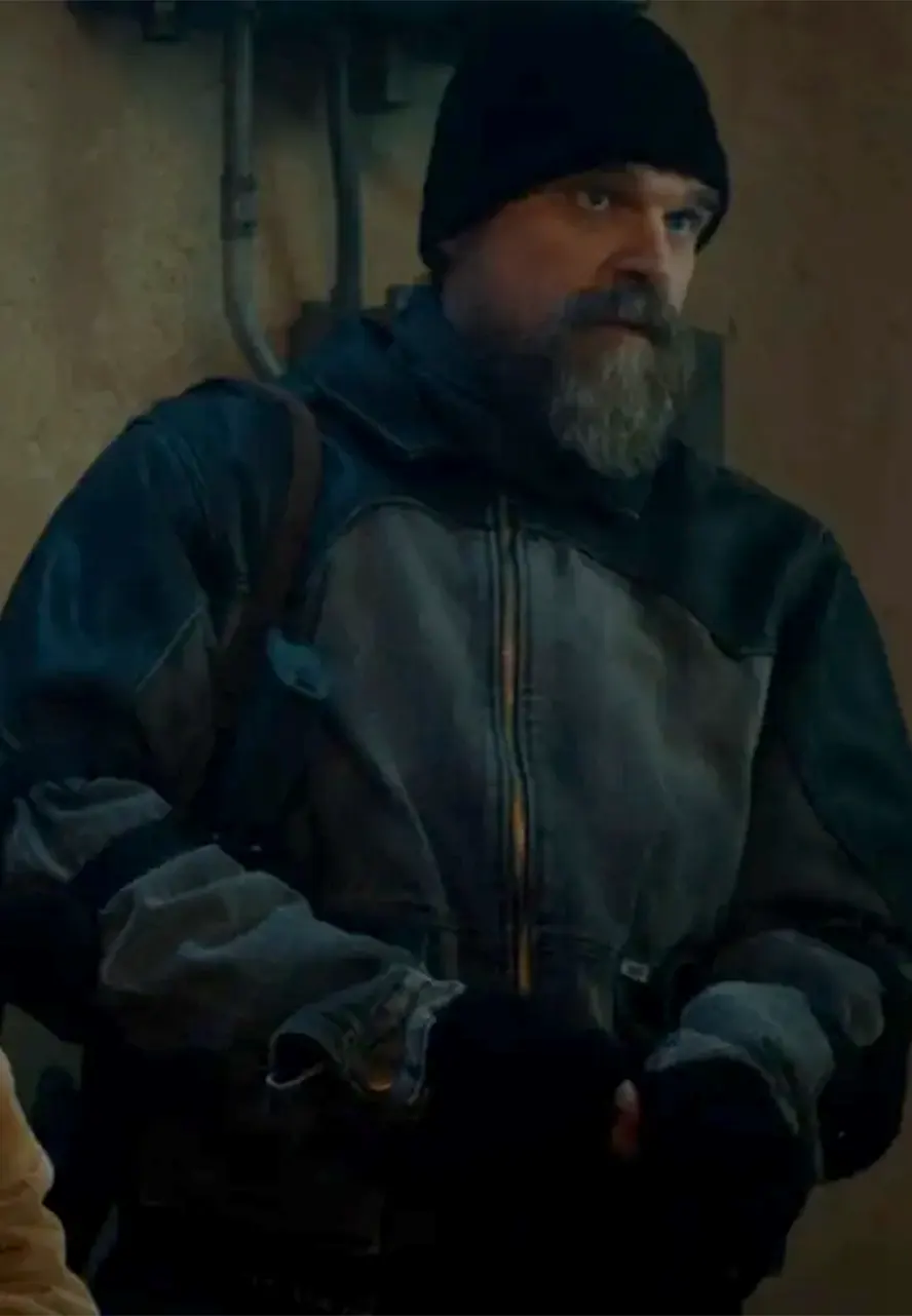 Stranger Things S05 David Harbour Jacket stranger things jim hopper jacket