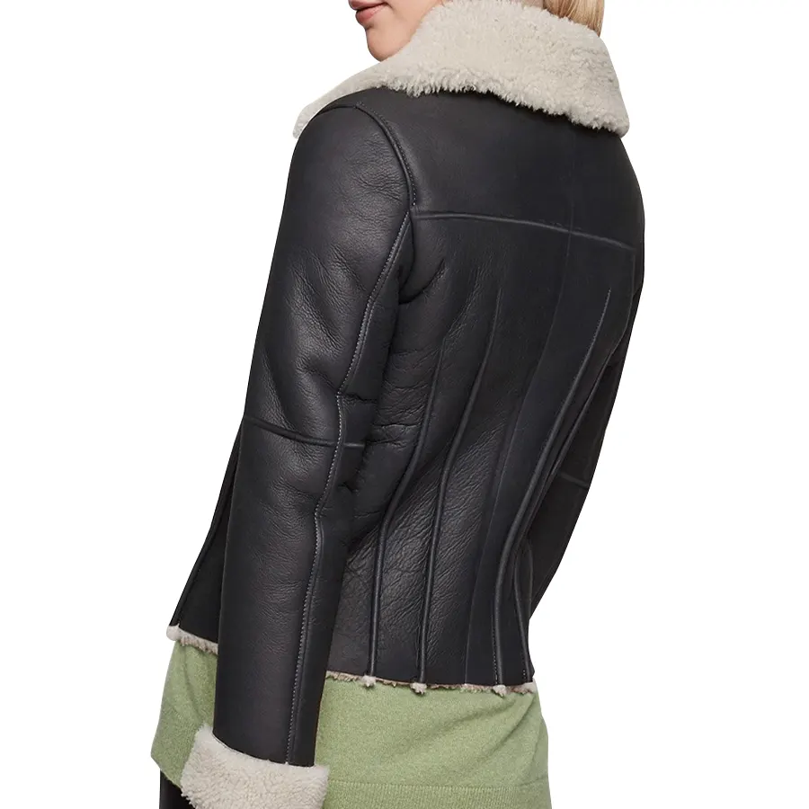 Women White Shearling Aviator Jacket women-white-shearling-aviator-jacket