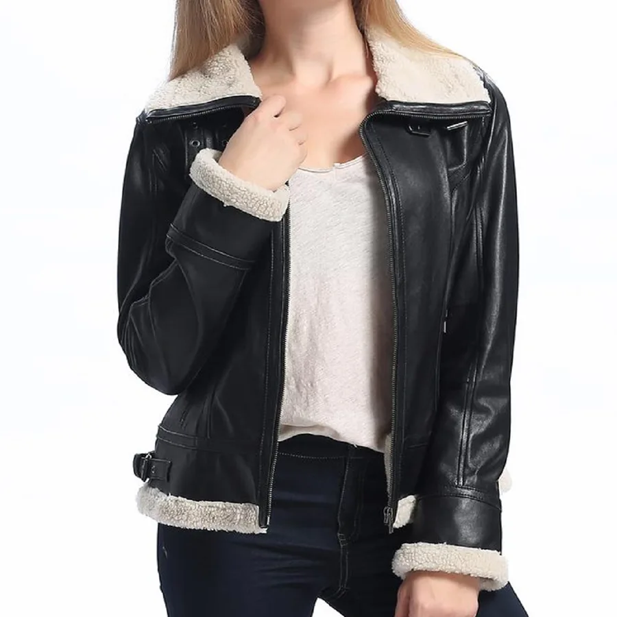 Women Sheepskin Shearling Bomber Jacket women-sheepskin-shearling-bomber-jacket