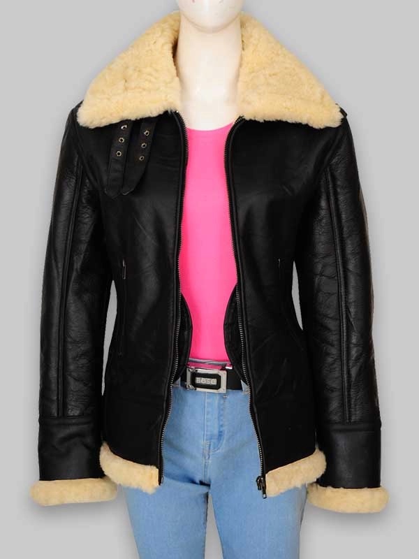 Adalyn Raf Shearling Leather Jacket adalyn-raf-shearling-leather-jacket