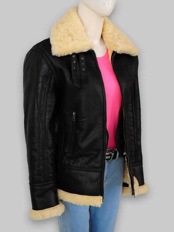 Adalyn Raf Shearling Leather Jacket adalyn-raf-shearling-leather-jacket