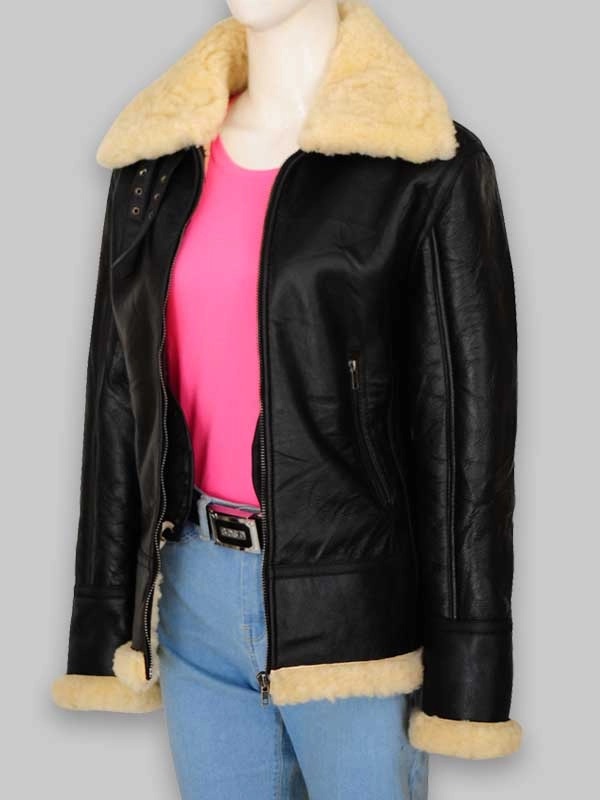Adalyn Raf Shearling Leather Jacket adalyn-raf-shearling-leather-jacket