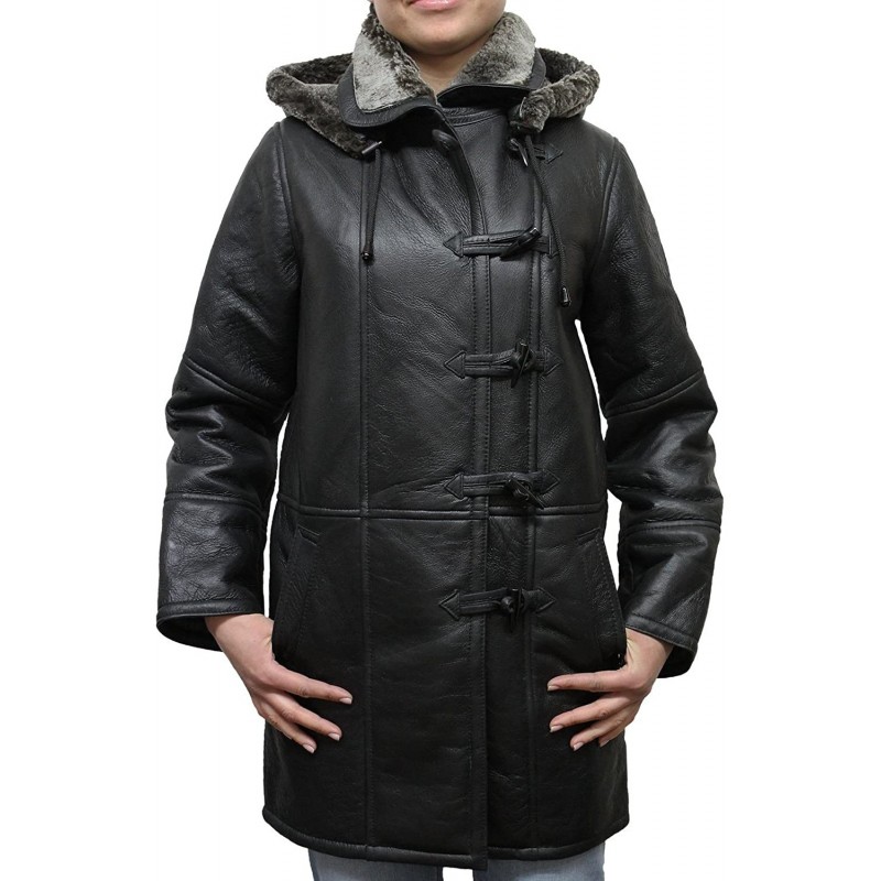 Fixon Shearling Hooded Duffle Coat fixon-shearling-hooded-duffle-coat