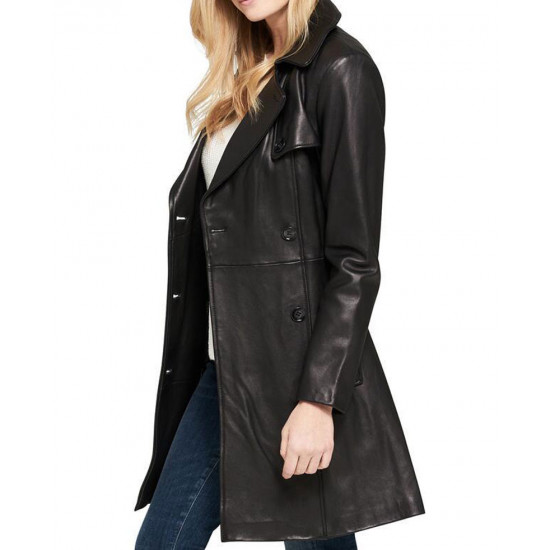 Sandy Double Breasted Belted Coat sandy-double-breasted-belted-coat