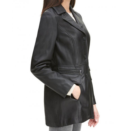 Reida Black Long Length Jacket reida-black-long-length-jacket