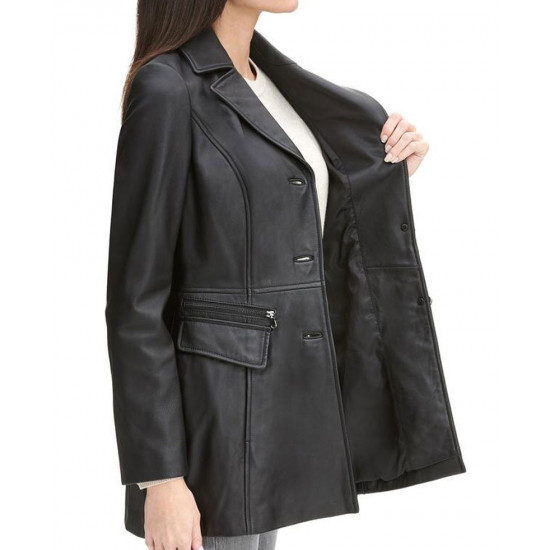 Reida Black Long Length Jacket reida-black-long-length-jacket