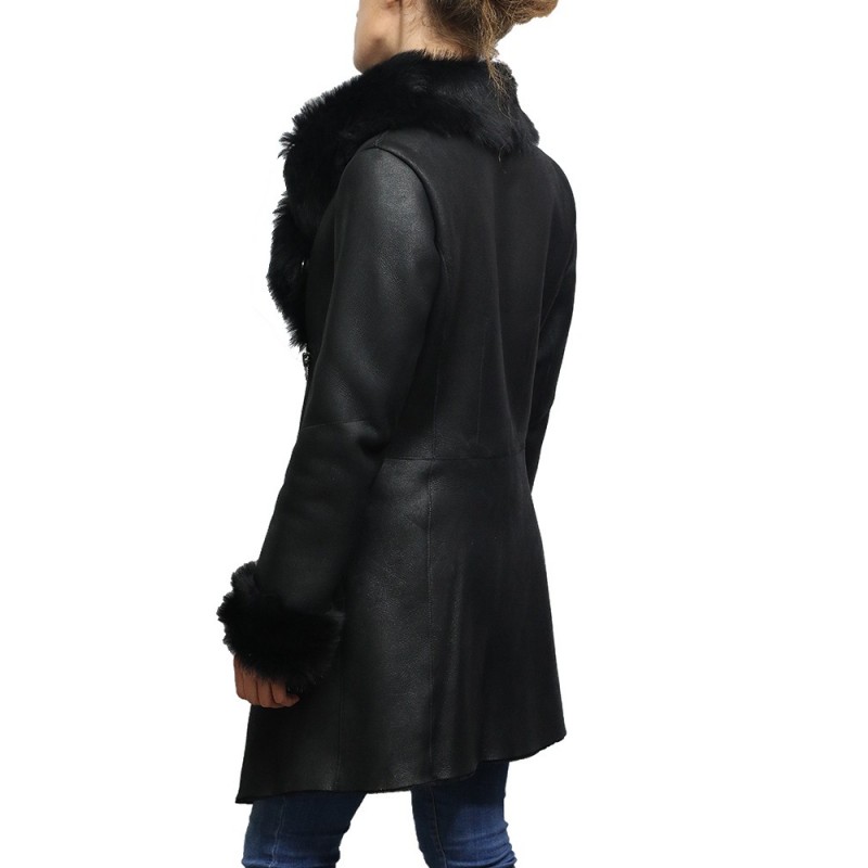 Alexis Shearling Black Leather Coat alexis-shearling-black-leather-coat