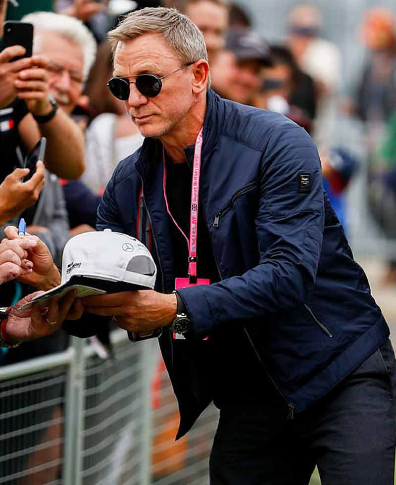007 James Bond Blue Jacket