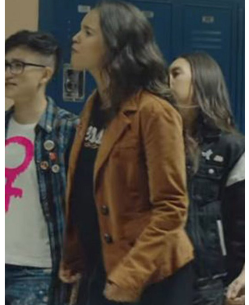 13 Reasons Why Alisha Boe Brown Jacket