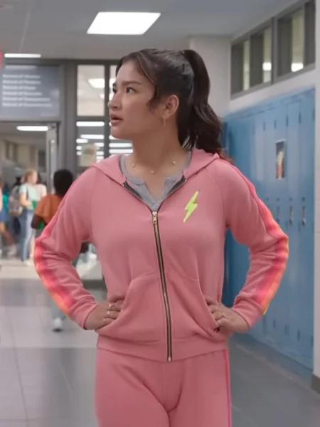 13 The Musical Lucy Hallman Pink Hoodie
