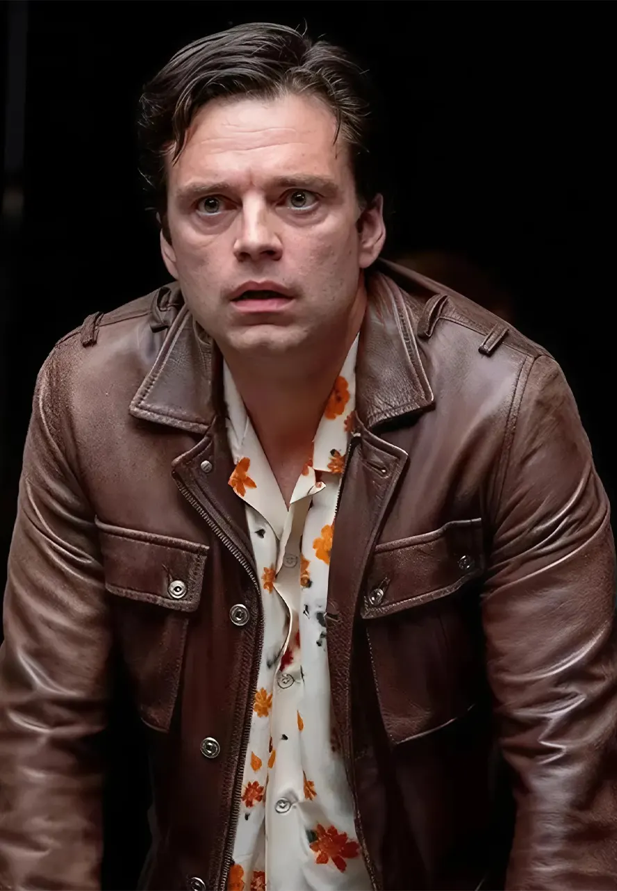 A Different Man Sebastian Stan Leather Jacket