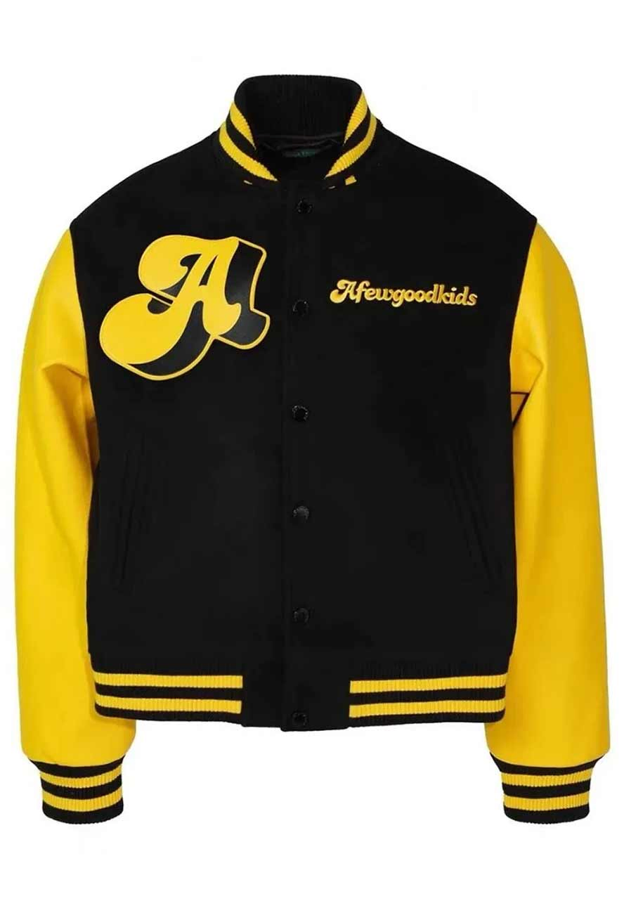 A Few Good Kids Logo Letterman Jacket